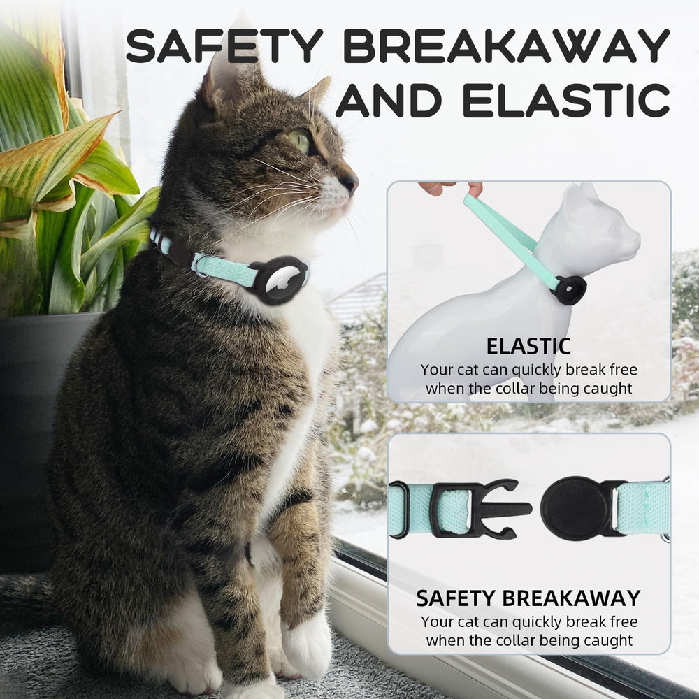 Sucegi collar AirTag con cascabel diseño ultra para paseos seguros