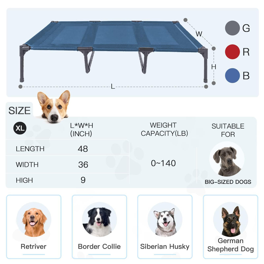 suddus dog bed steel frame demonstrates sturdy support and stability