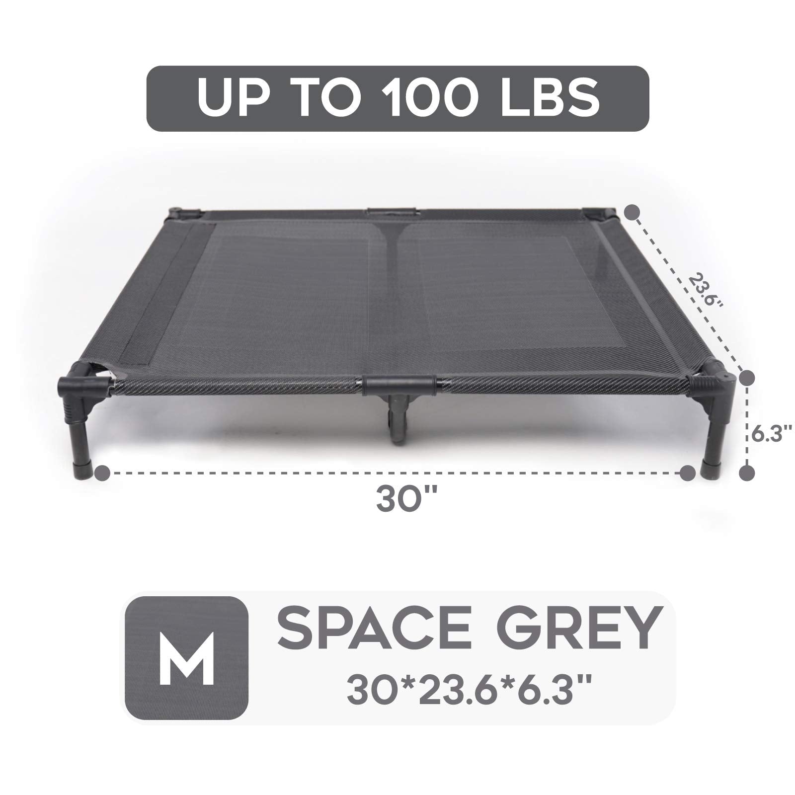 Suddus medium size measures 30x23x6.3 inches