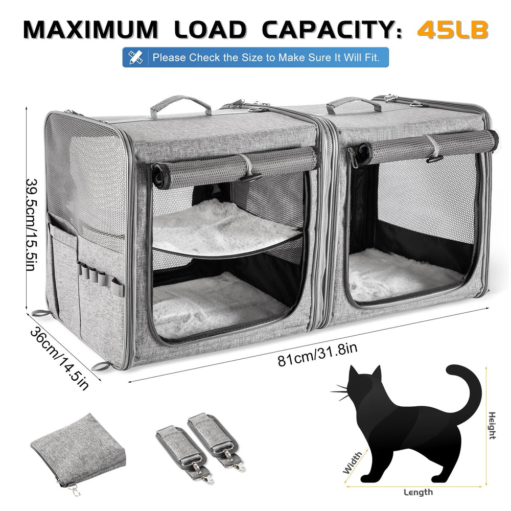 Suertree carrier with shoulder straps for easy carrying.