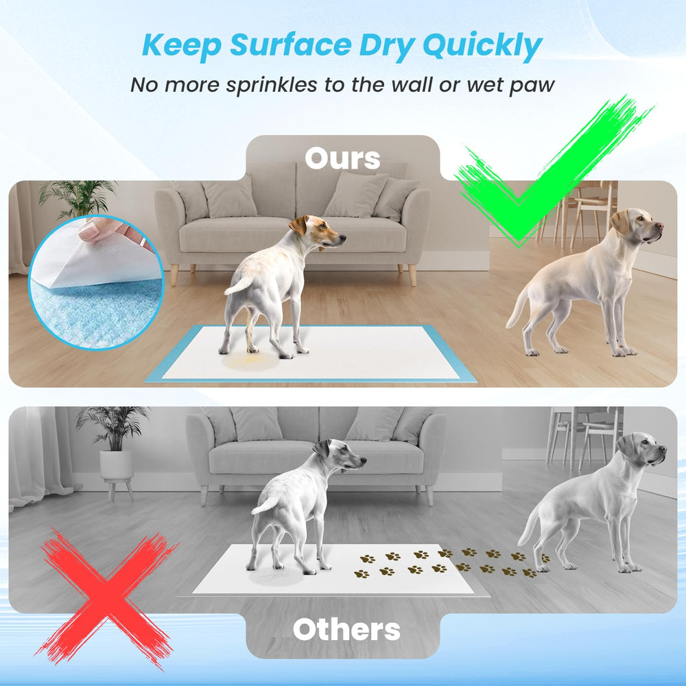 SUGUNING extra-large 32x36 pad suited for larger and smaller pets alike.