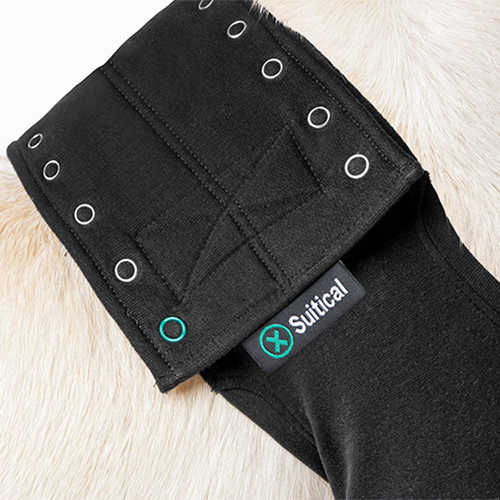 Suitical Recovery Double Sleeve soft elastic chest band supports gentle pressure during wear