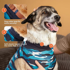 Suitical Recovery Suit breathable four-way stretch fabric detail for comfortable movement.