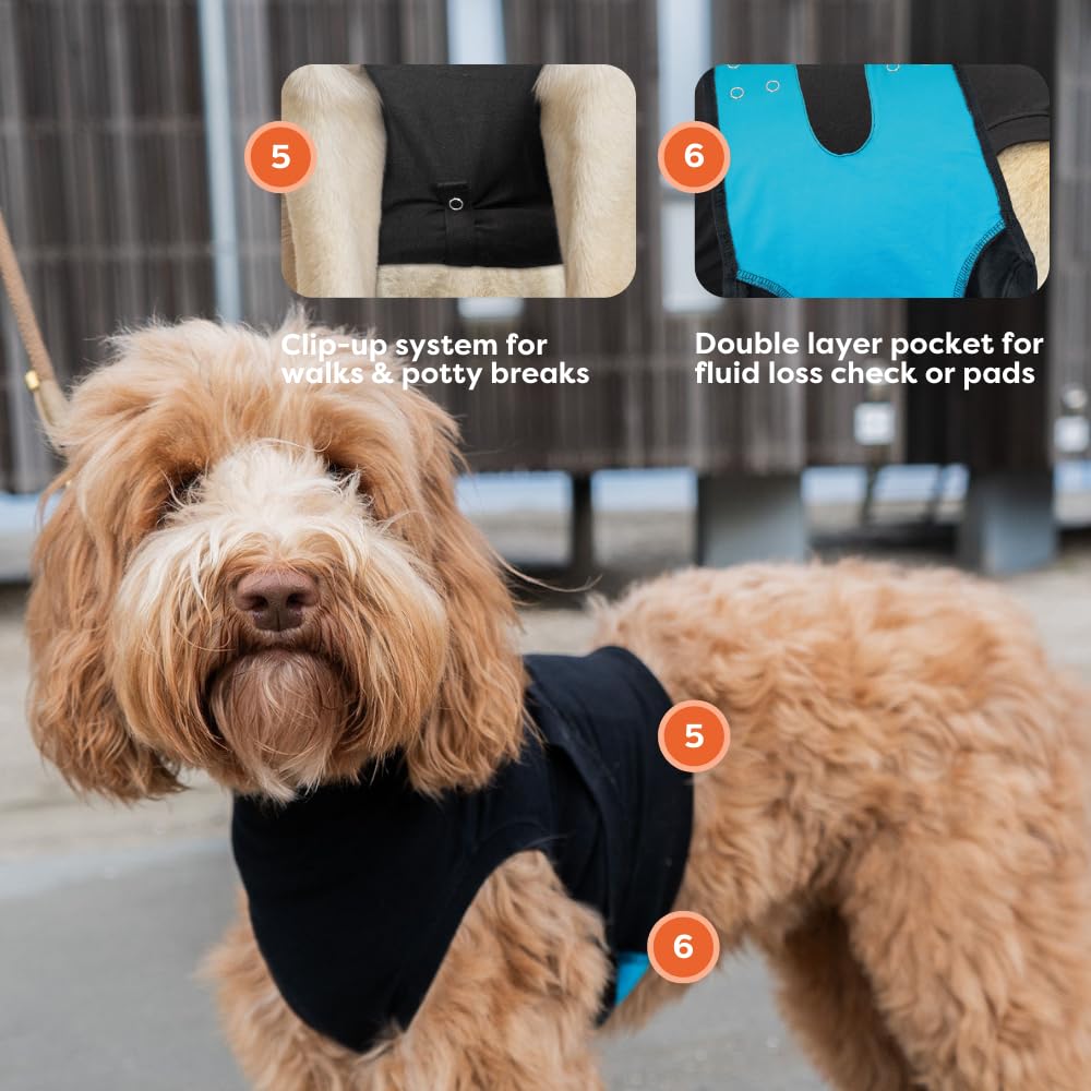 Suitical Recovery Suit inner pocket designed for ice packs