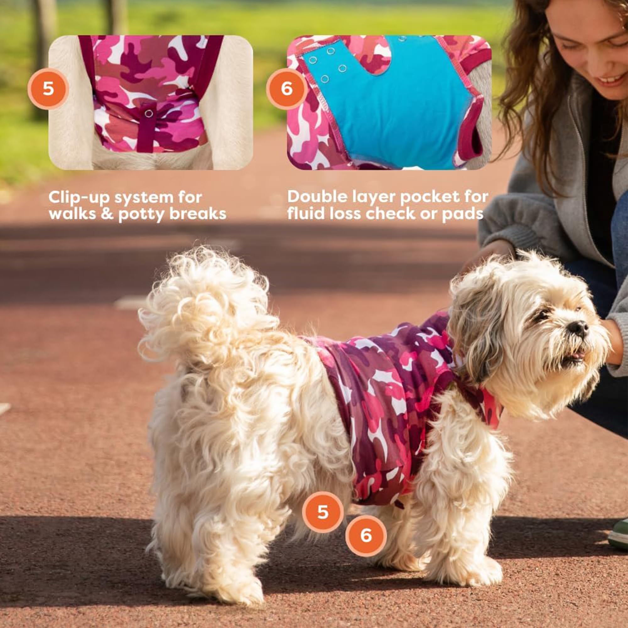 Suitical Recovery Suit neck-to-tail measurement guidance for proper fit.