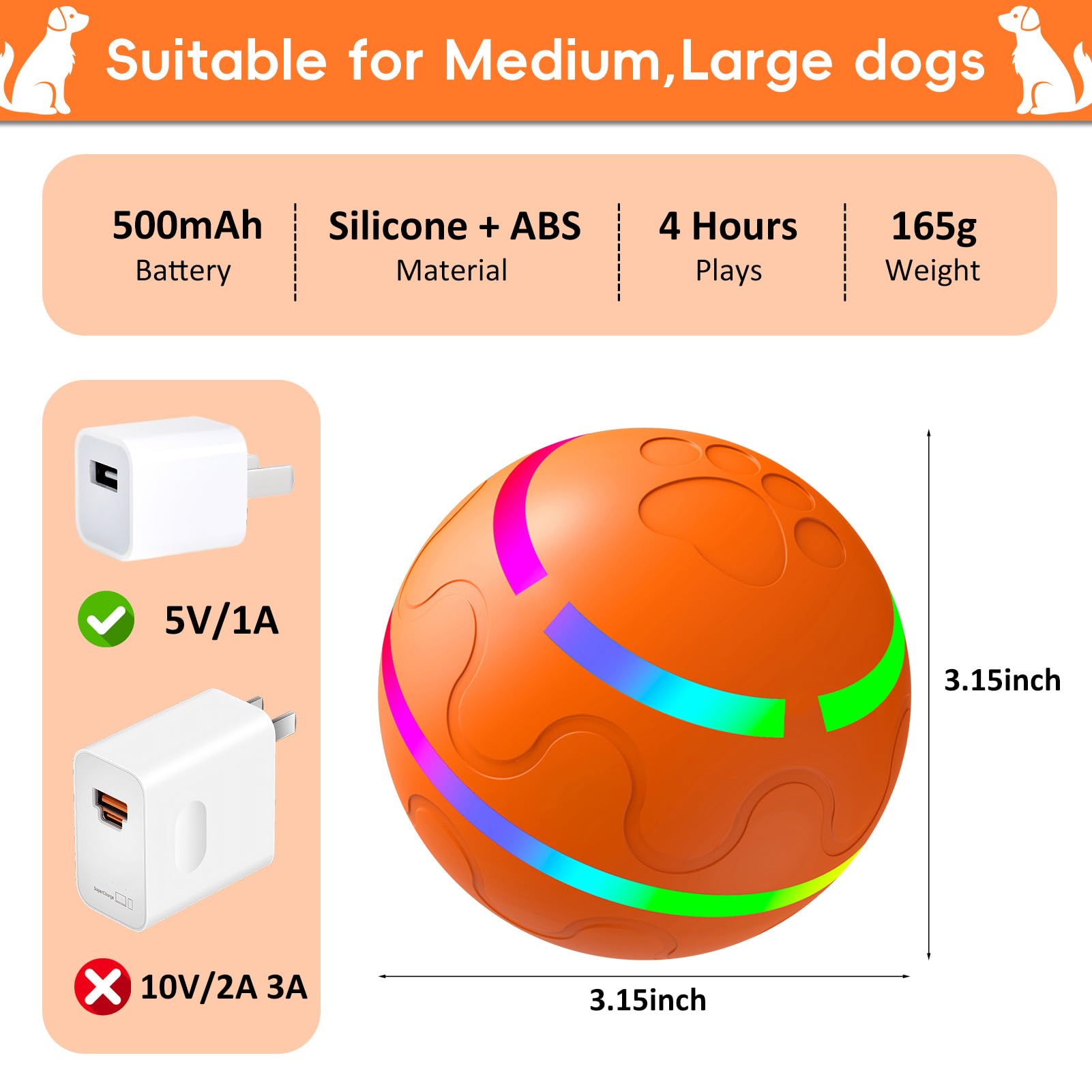 SUJF anti-bite shell helps endure curious chewers during sessions.