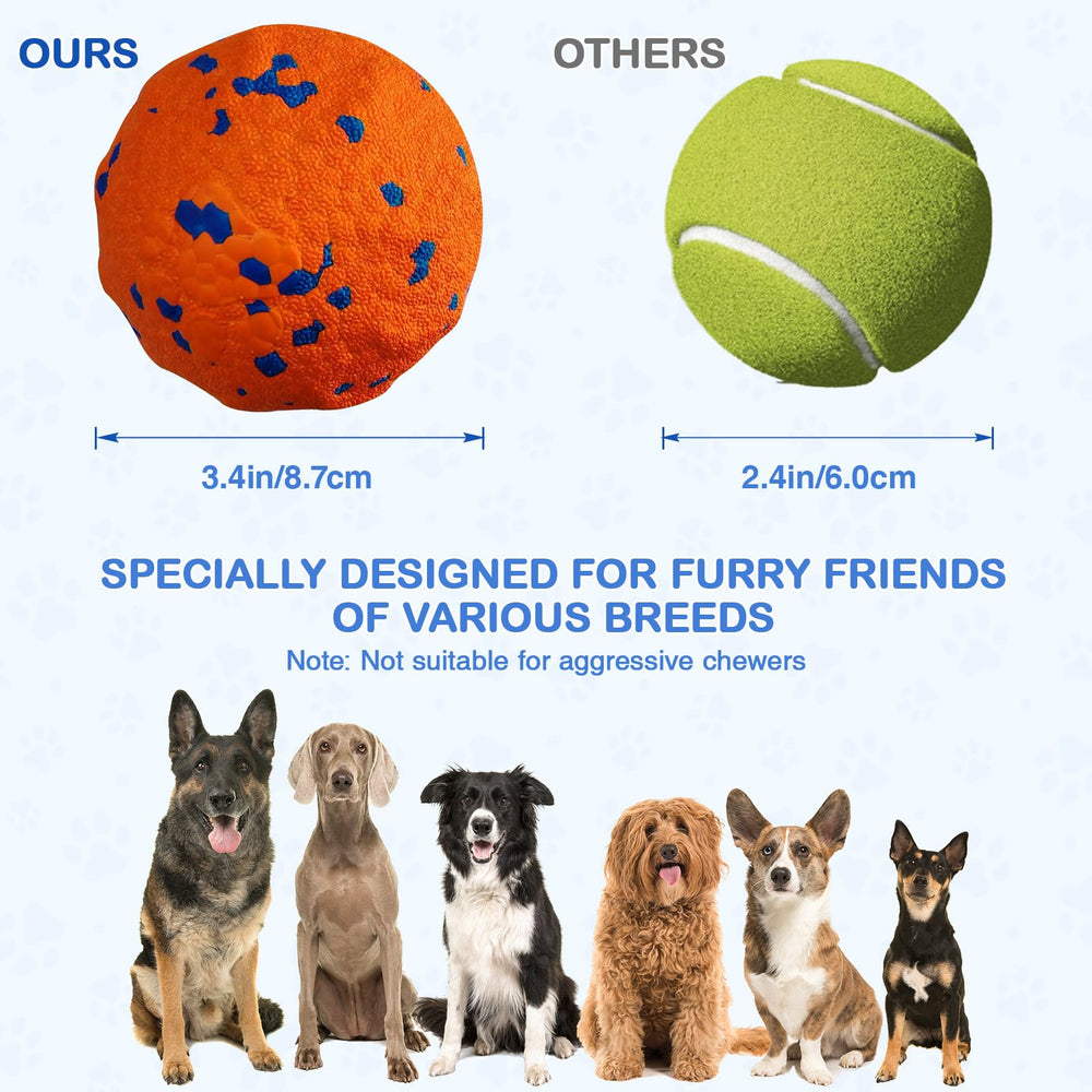 SUJF Interactive Dog Ball washable shell; easy-clean design after play.
