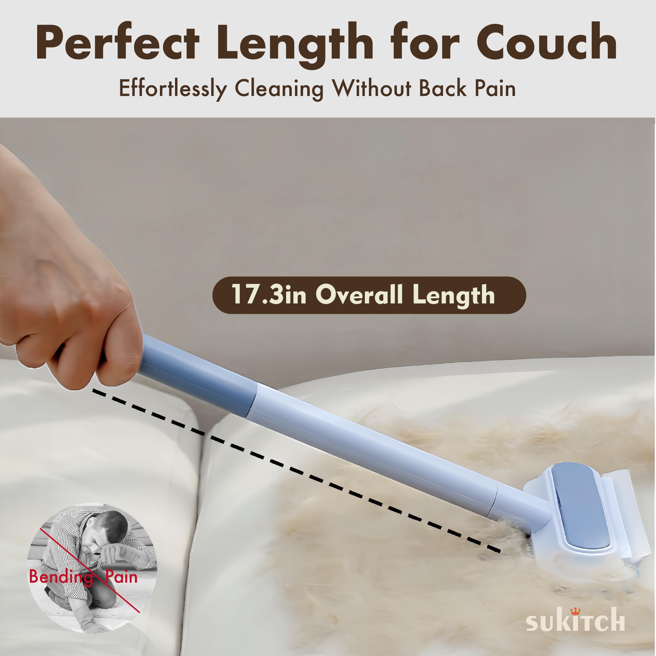 sukitch pet hair remover reusable design marketed as long-term savings.