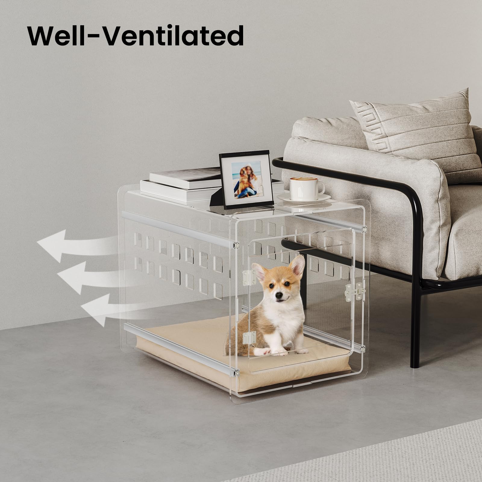 Sumerflos Ventilation holes on all sides promote airy interior.