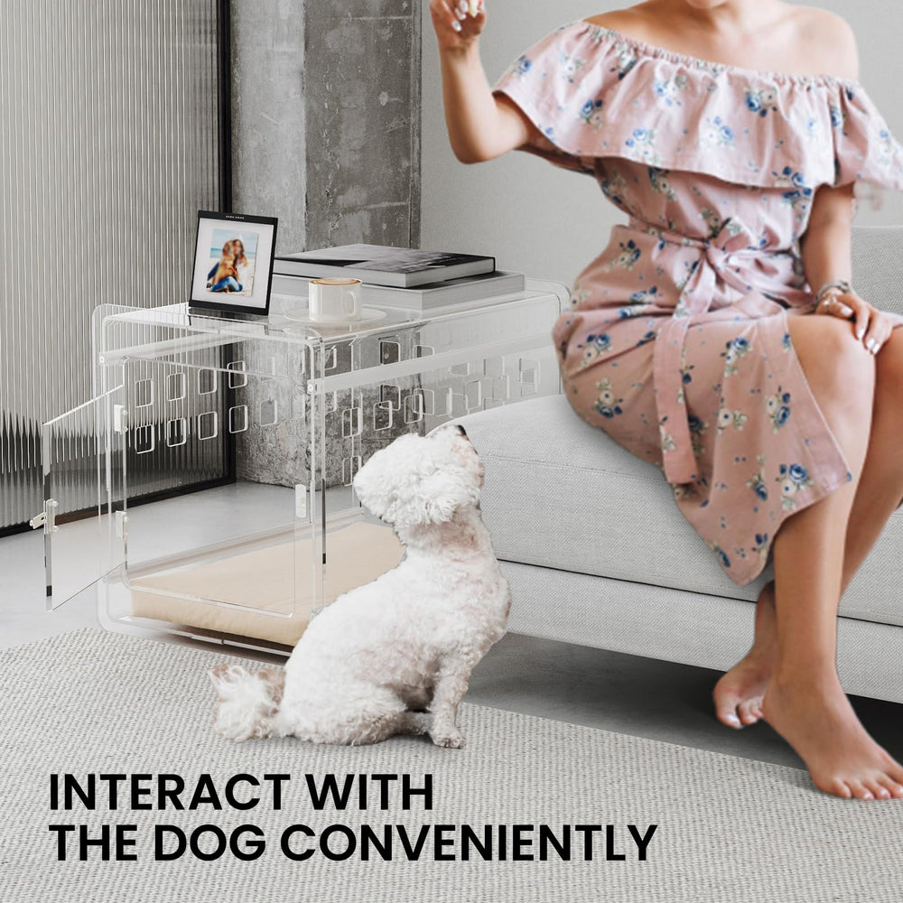 Sumerflos Compact dimensions fit small pets in cozy spaces.
