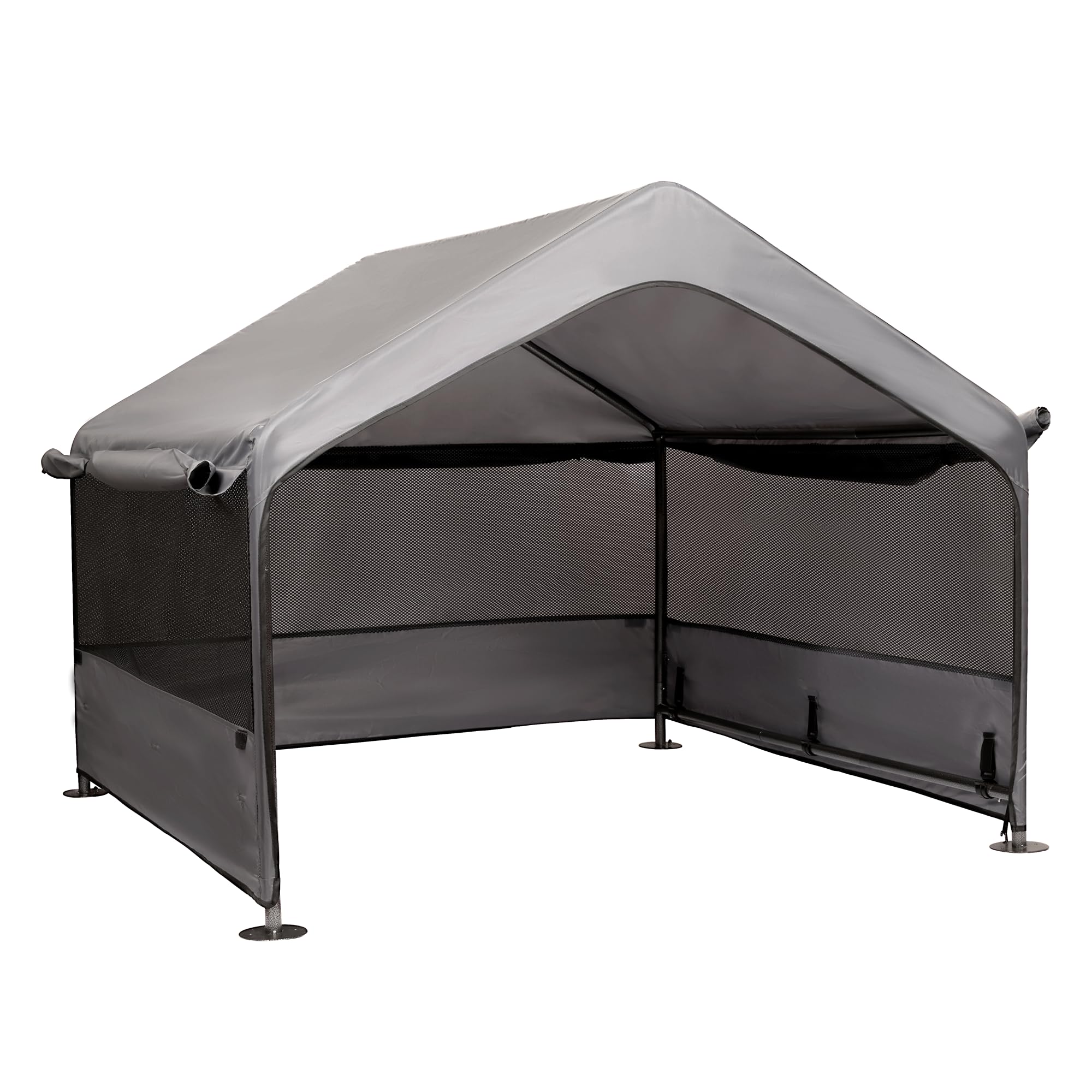 SUMMERTRAIL extralarge dog house sun protection fabric keeps pets cool outdoors.