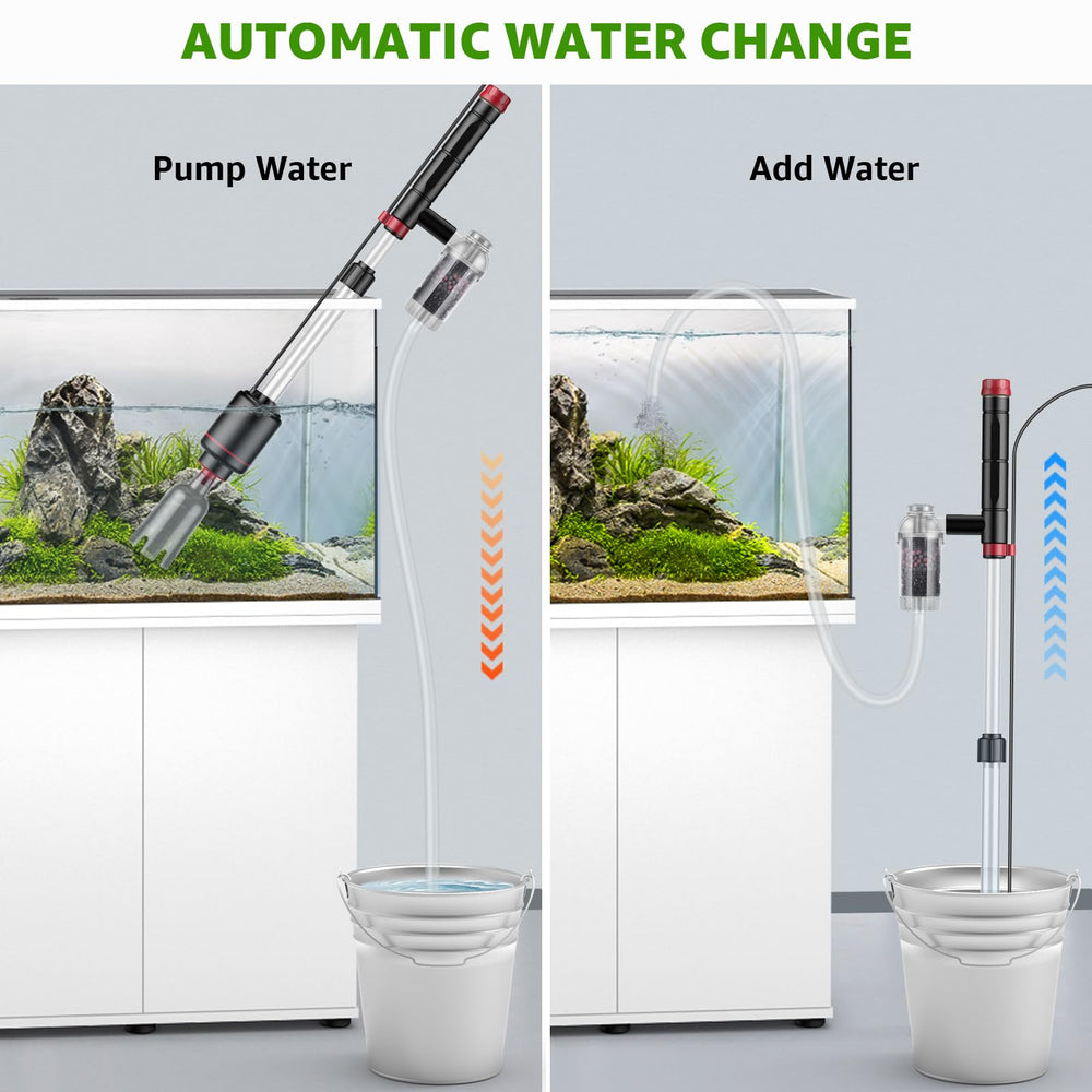Suness 8-in-1 design enables multiple tank tasks in one device.