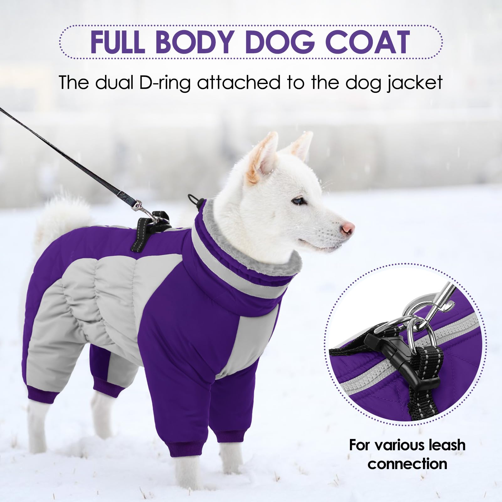 SUNFURA all-breeds 3XL coat fits Great Danes and other large dogs
