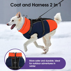 SUNFURA dog coat with zip on design for easy on and off