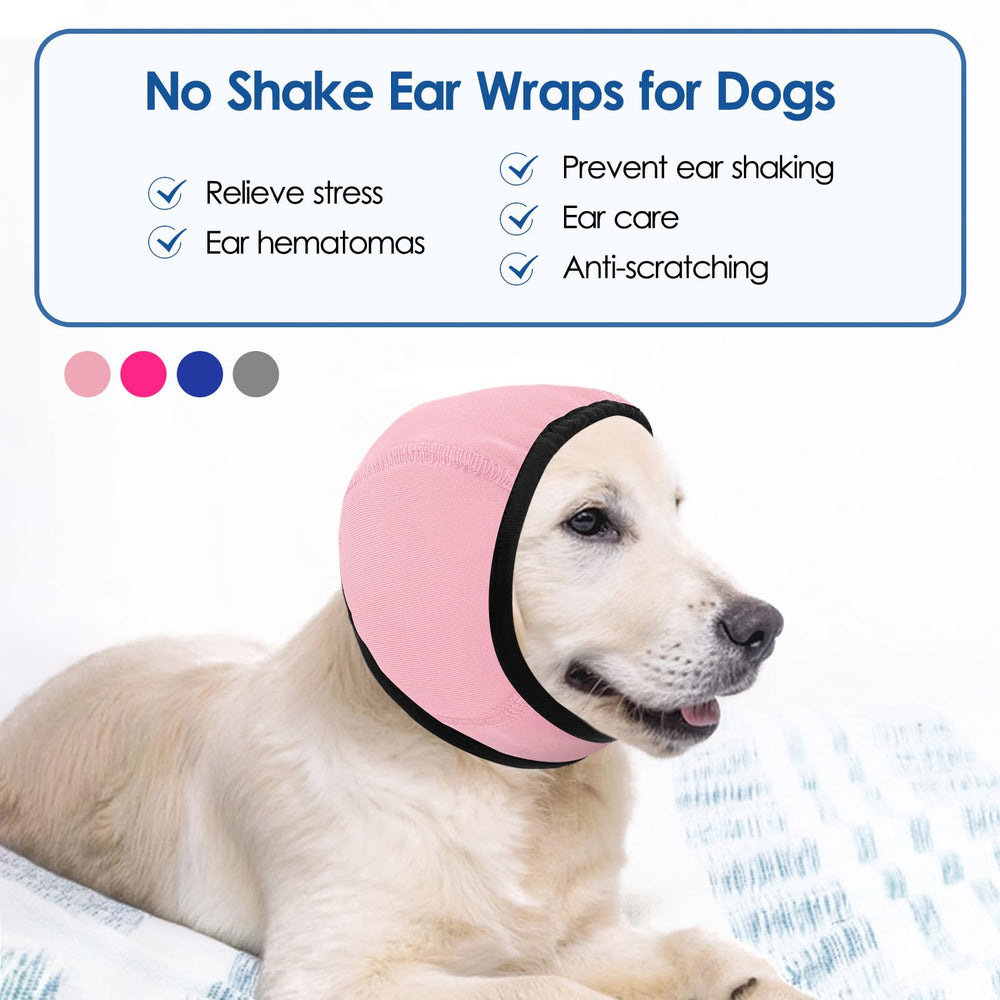 SUNFURA Dog Calming Hoodie head-wrap-anxiety-relief snug-fit used during noisy events