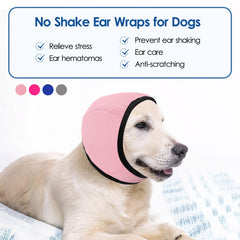 SUNFURA Dog Calming Hoodie head-wrap-anxiety-relief snug-fit used during noisy events