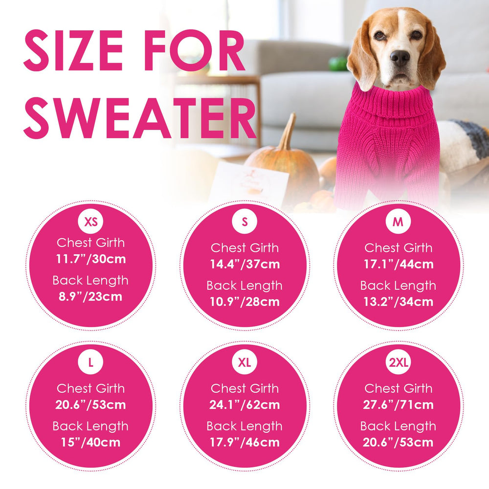 SUNFURA dog sweater xl abdomen opening for easy potty breaks
