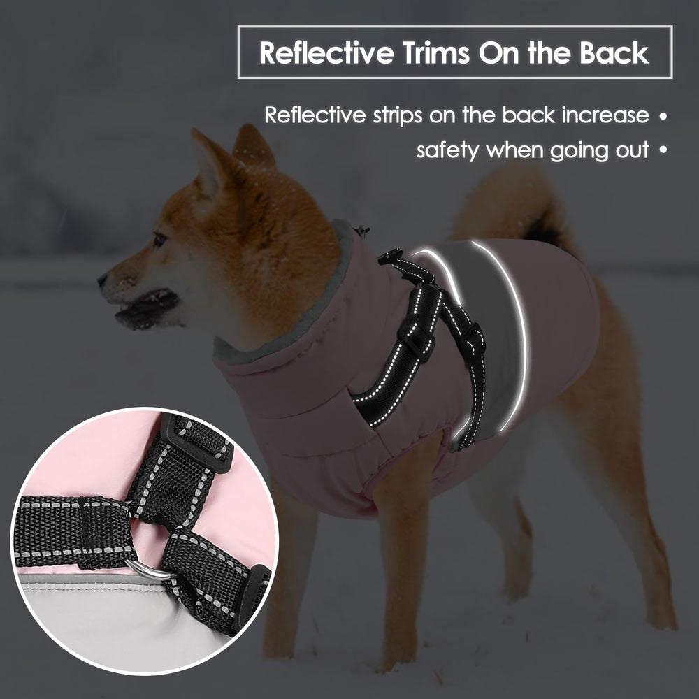 SUNFURA dog winter coat small to large fits breeds from chihuahuas to labs
