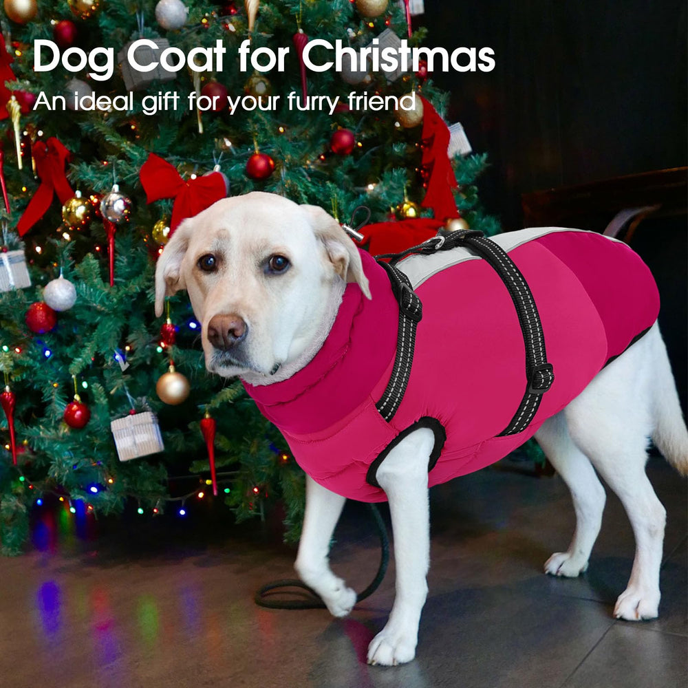Sunfura dog winter coat versatile-fit suits small to large dogs for use indoors and outdoors
