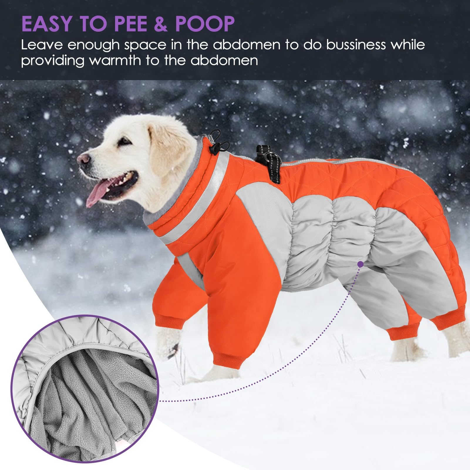 SUNFURA elastic belly and cuffs secure fit and prevent exposure during movement.