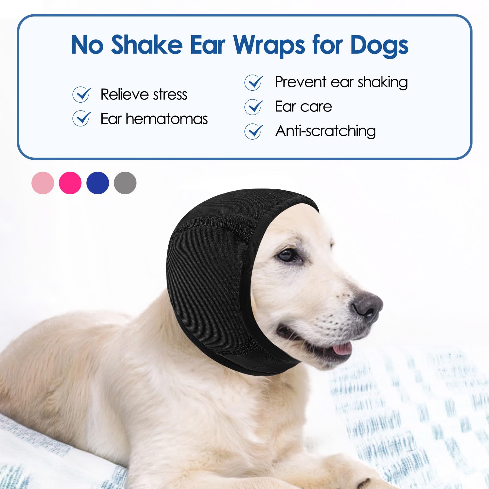 SUNFURA noise-reduction ears wrap coverage ideal for thunderstorms and loud appliances.