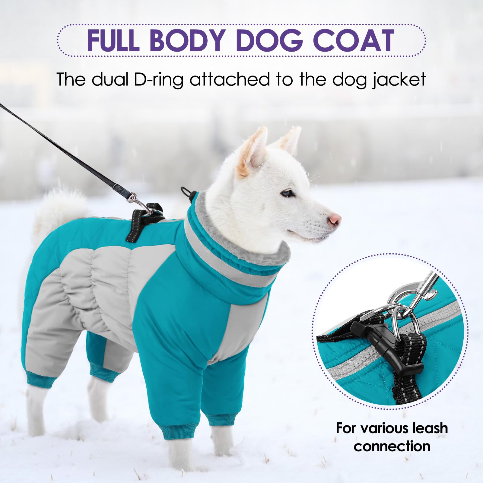 SUNFURA reflective neckline and zipper boost visibility during night walks