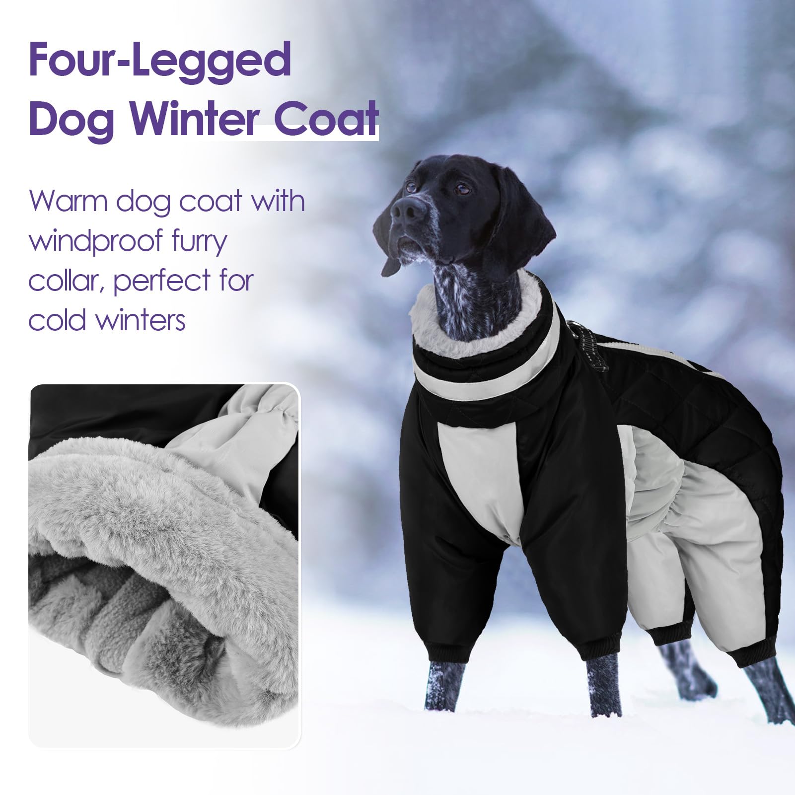 SUNFURA reflective neckline and zipper improve visibility during low-light walks