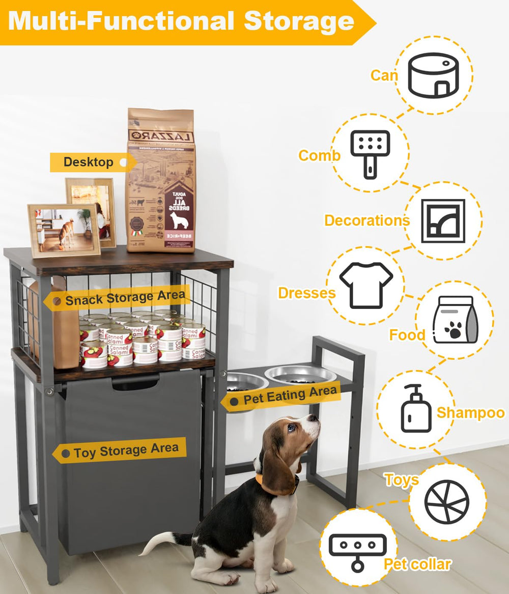 Sungaryard toy basket storage keeps leashes, chew toys, and accessories neatly organized.