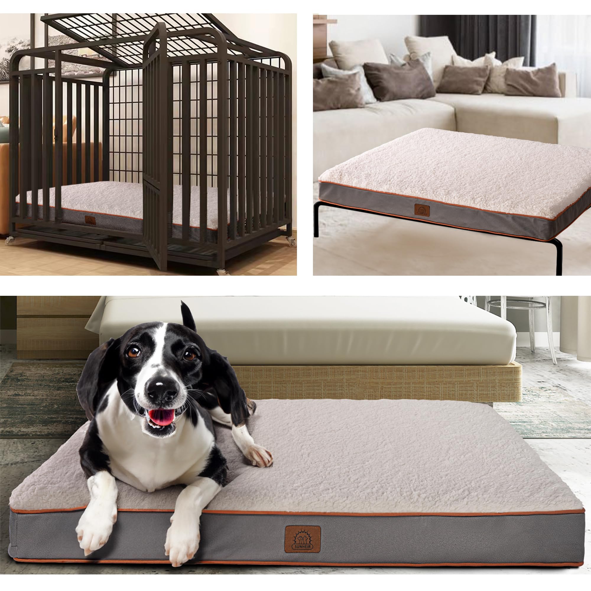 Sunheir cover-only design helps verify foam core fit for your bed.