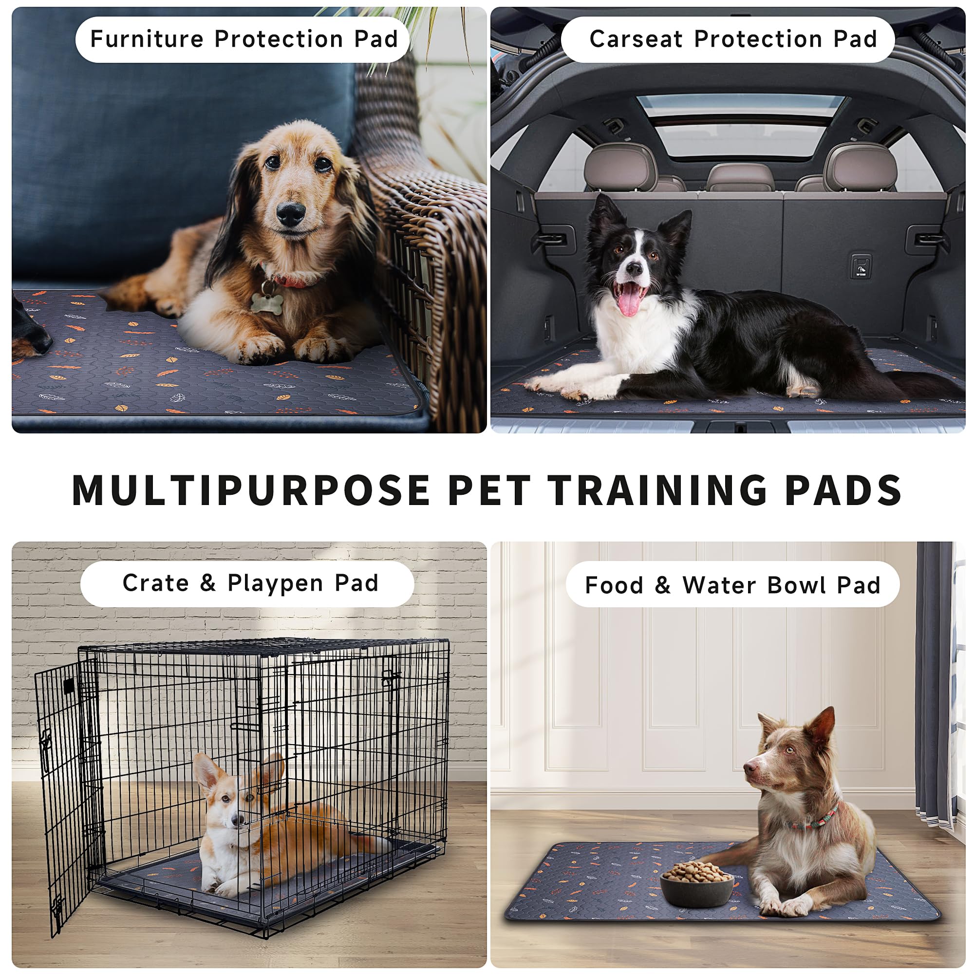 Sunheir washable pad crate use ideal for liners and crates.