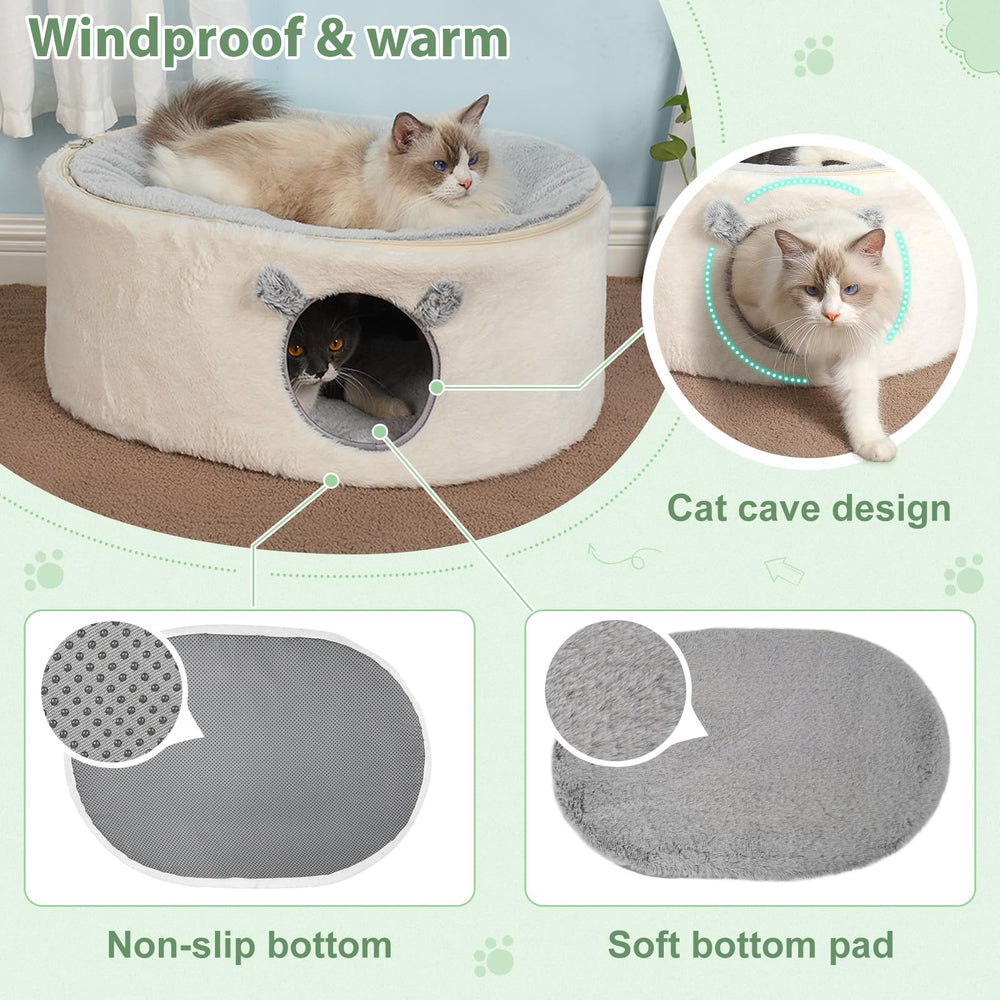 Sunhoo elevated cat bed metal frame and quick assembly