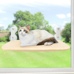 Sunhoo cat window hammock foldable cordless design saves space.