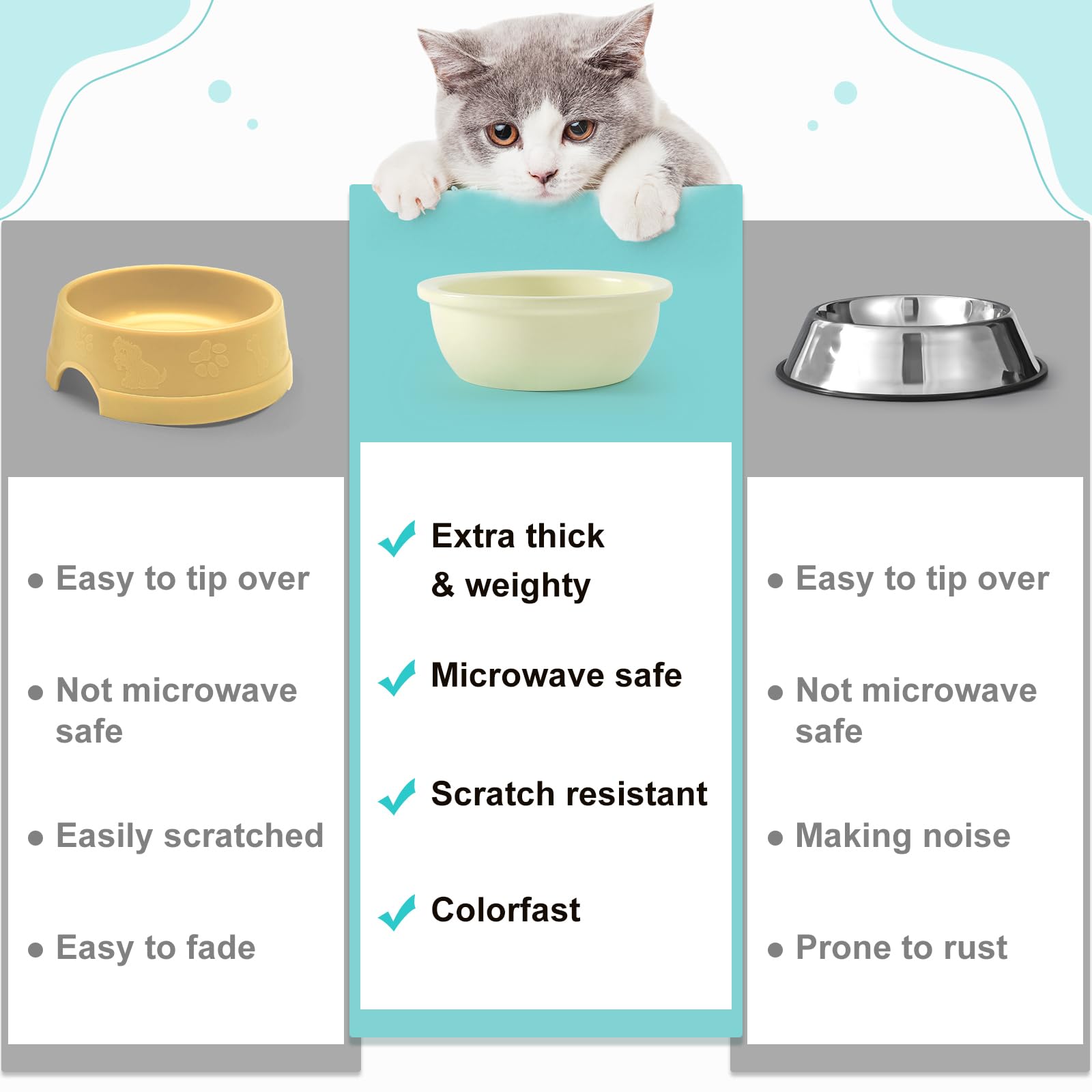Sunhoo ceramic bowls microwave and dishwasher safe for easy cleaning