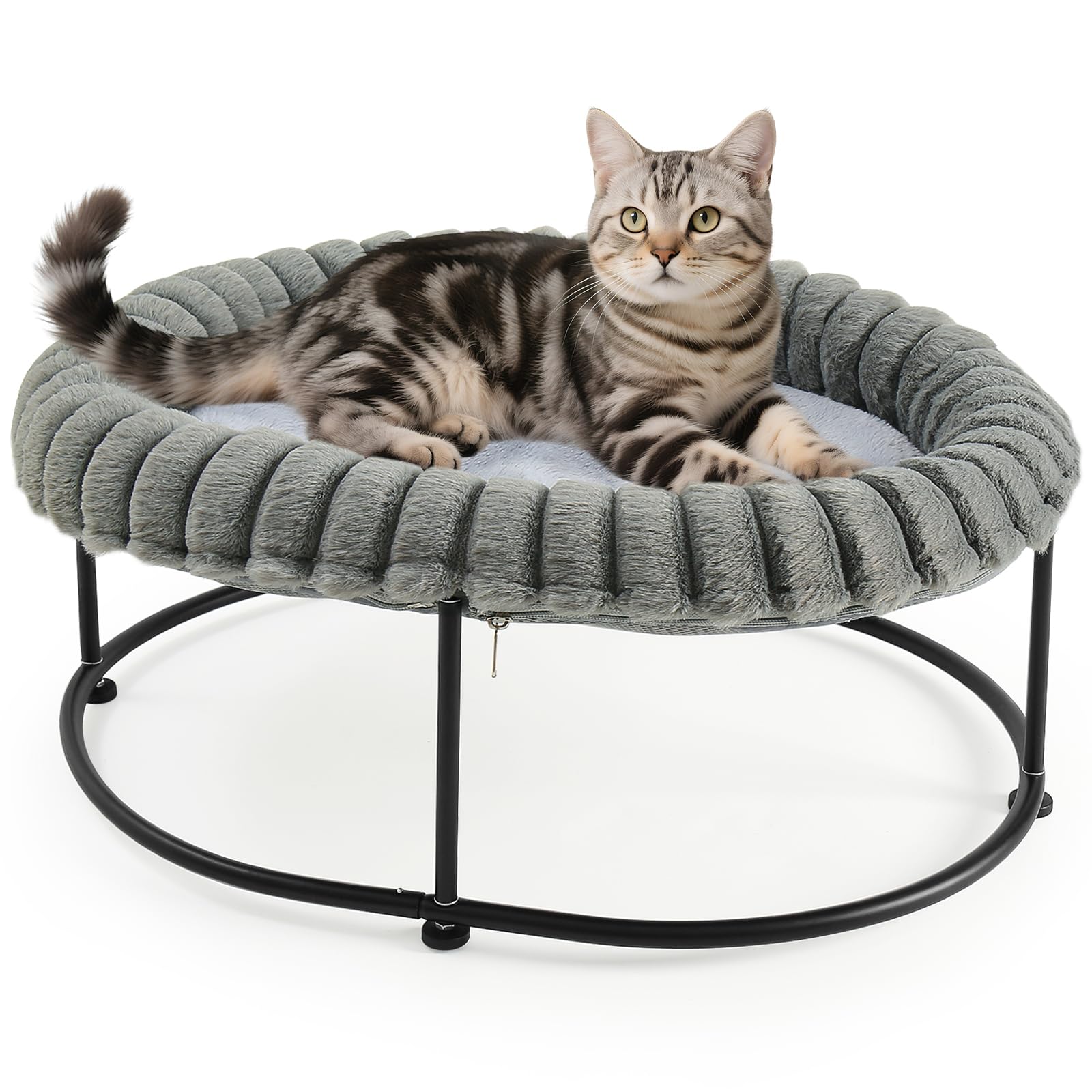 Sunhoo elevated cat bed assembly instructions for quick, stable setup