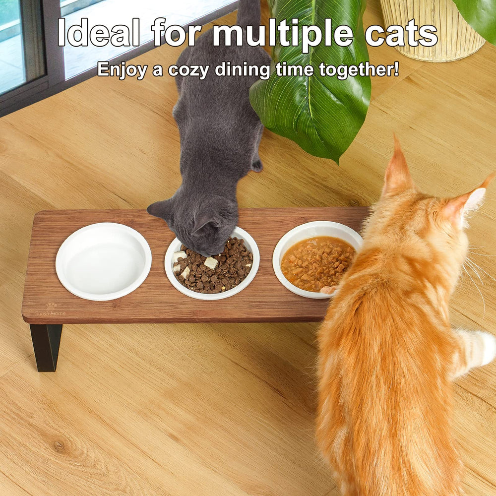 Sunhoo non-slip pads keep the feeder stable during mealtime.