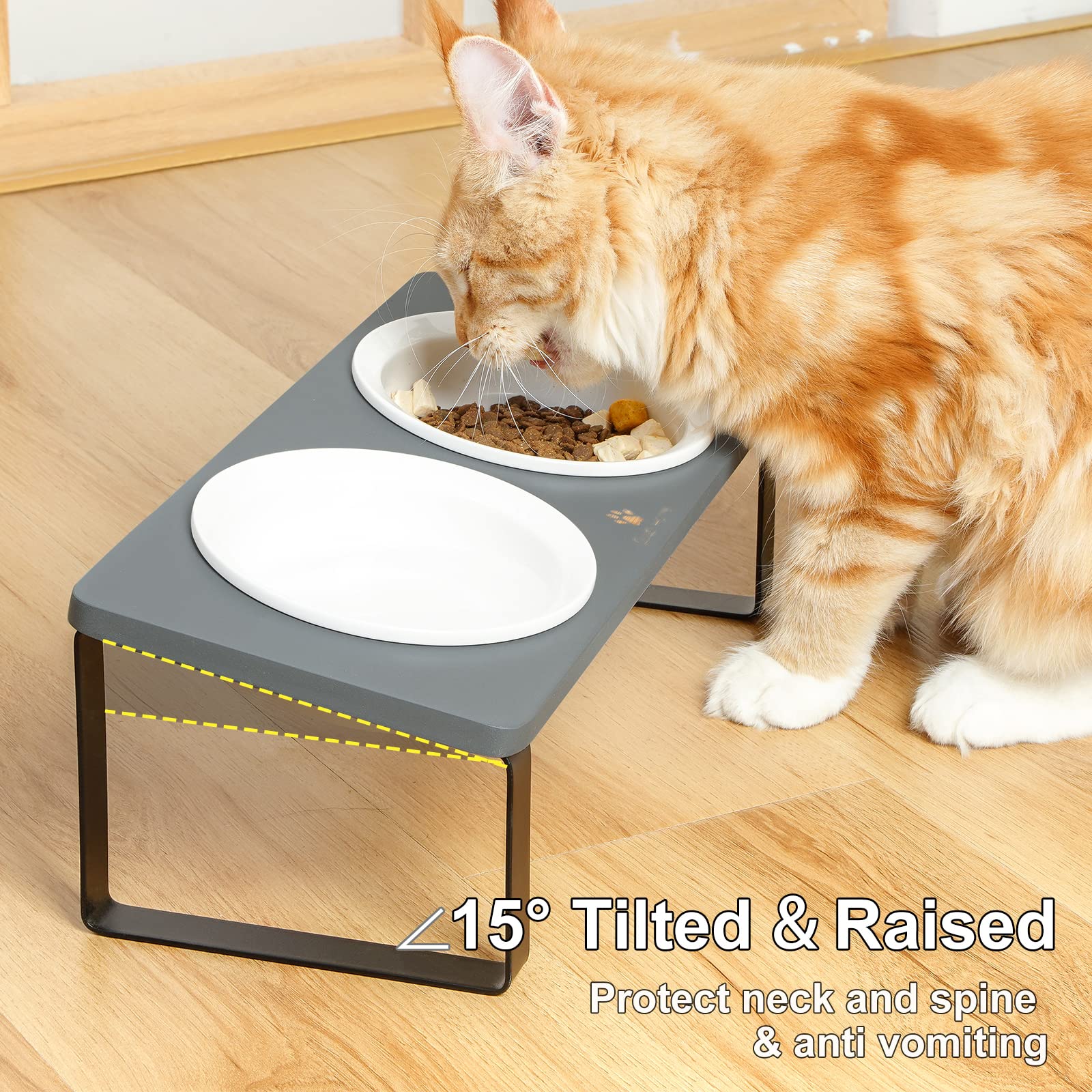 Sunhoo solid wood stand stays sturdy and odorless.