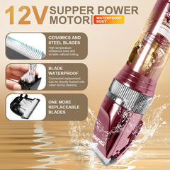 Sunifier clippers feature 5-speed control from 0.8 to 2.0 mm