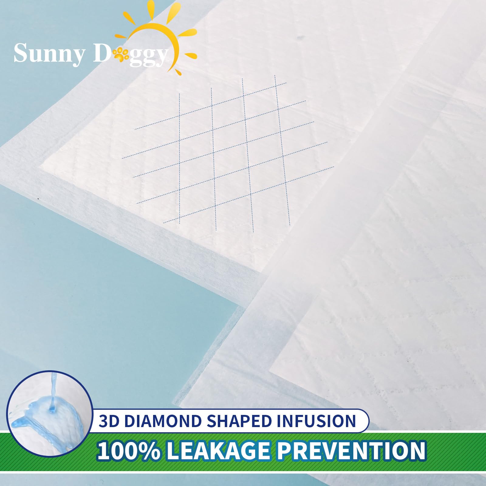 Sunny Doggy leak-proof PE film prevents leaks