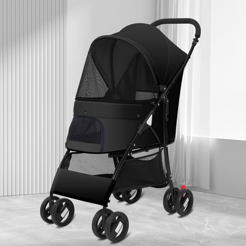 Sunny Sonny 4 Wheels Stroller storage basket keeps essentials within reach