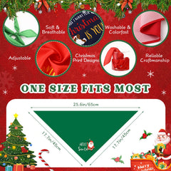 Sunnymove Christmas dog bandana snowman pattern ideal for cute portraits.
