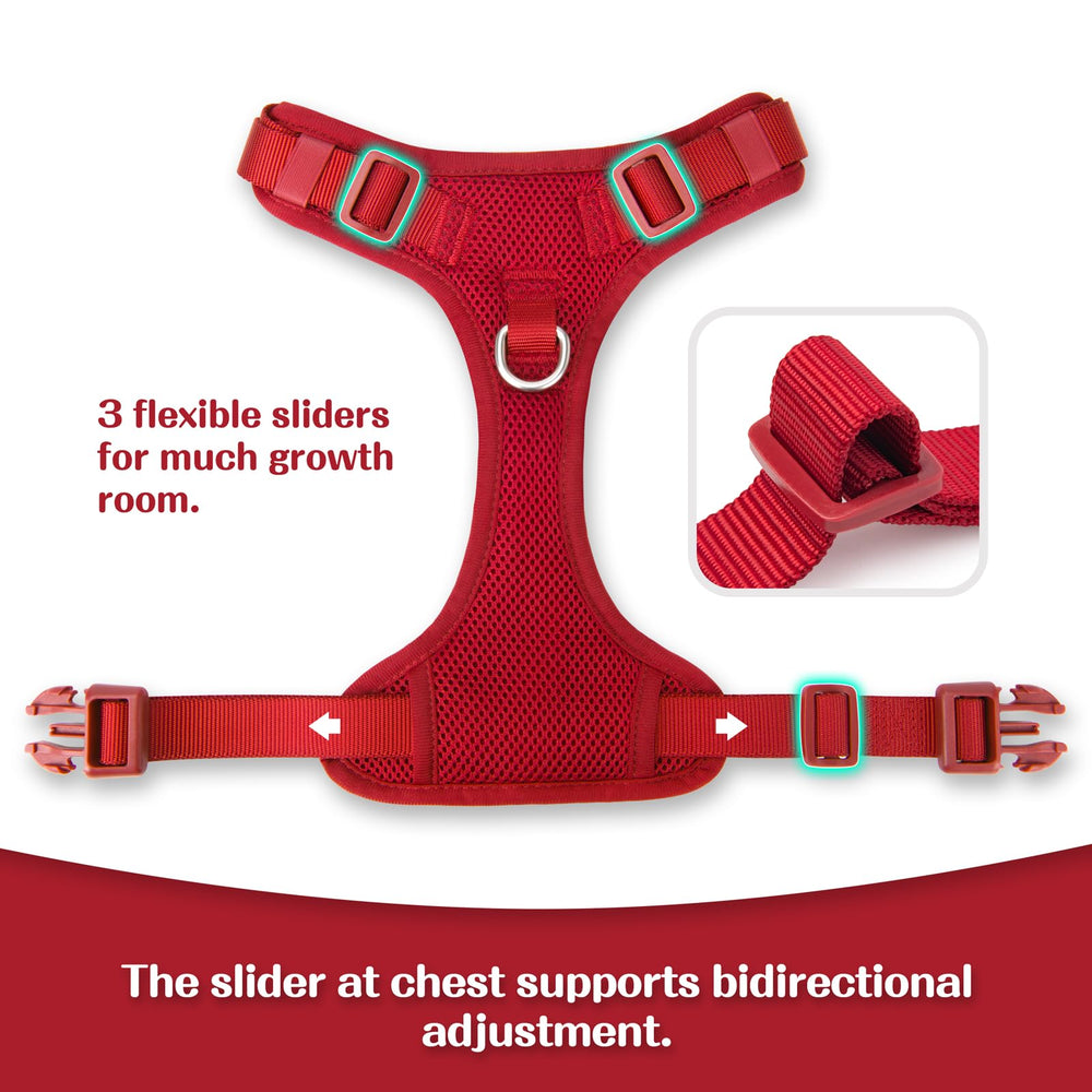 Sunraymascota easy-on-off two snaps simplify putting on.