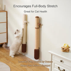 SUNRUI built-in self-grooming brush at the base for daily massage.