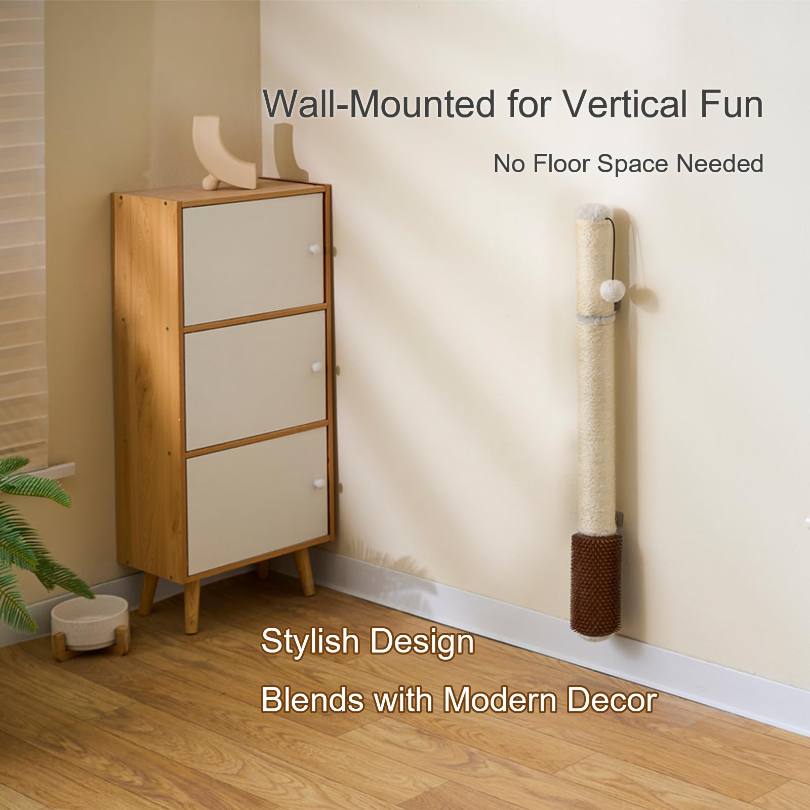 SUNRUI hardware included for quick, secure wall mounting.