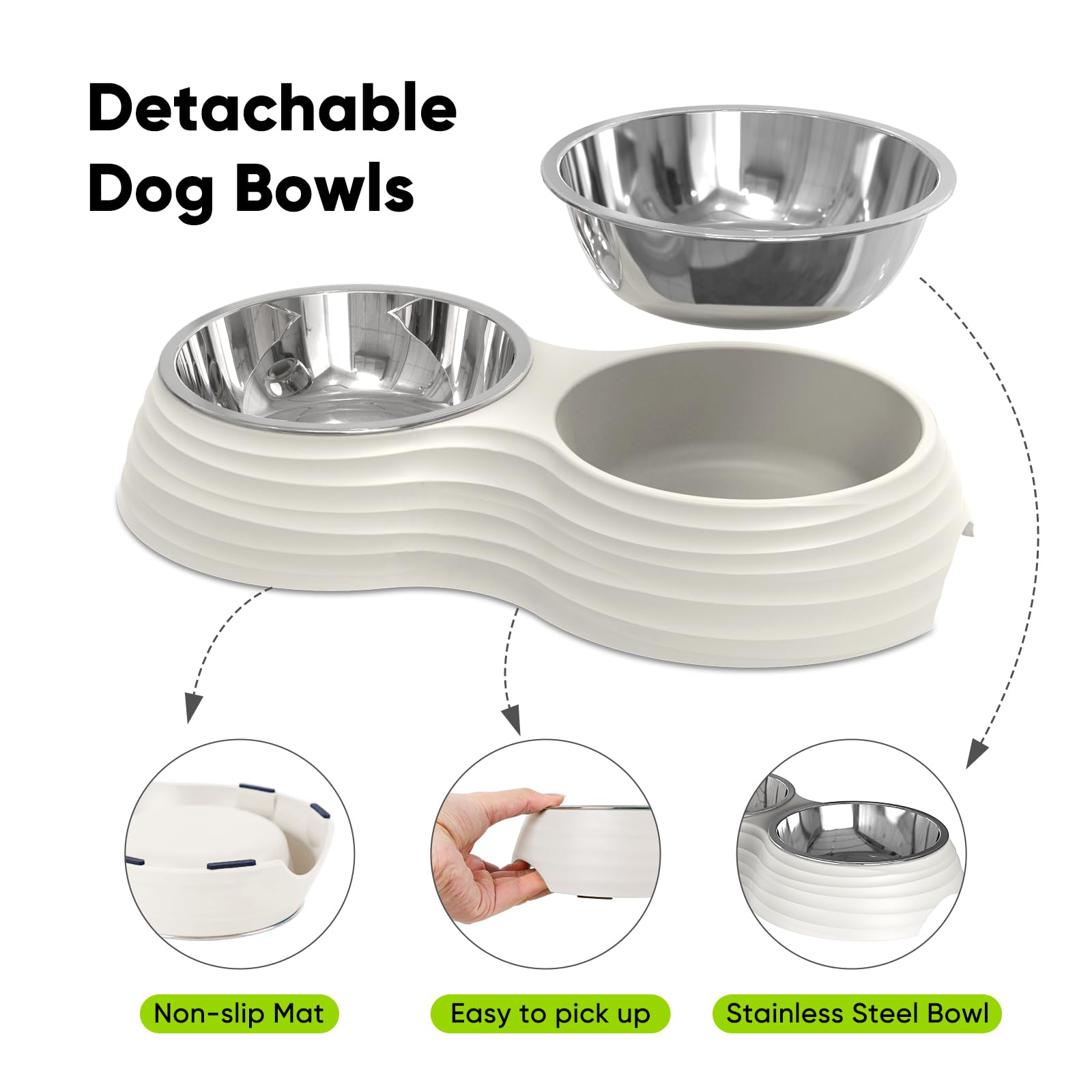 Super Design dishwasher-safe bowls simplify maintenance and hygienic meals.