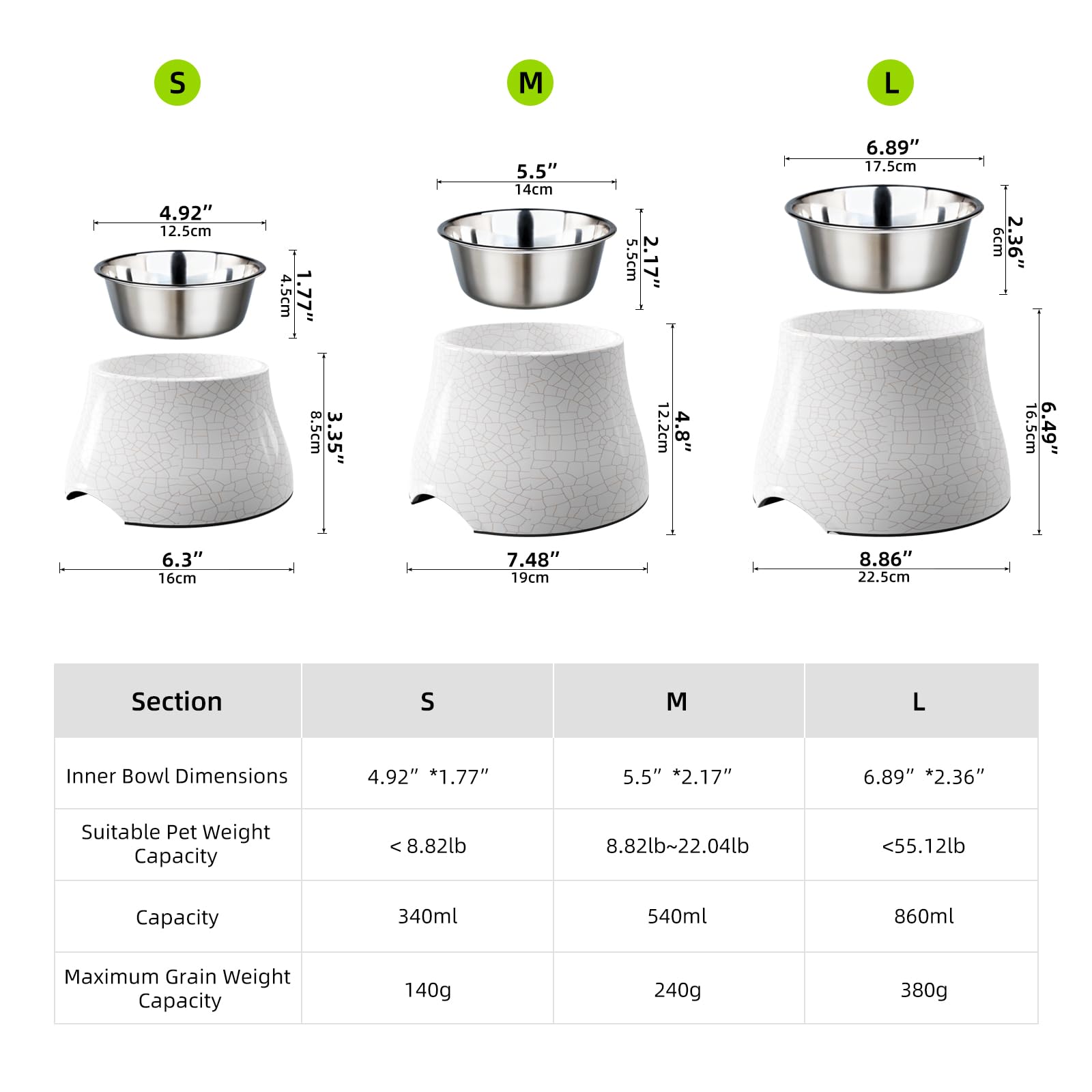 Super Design removable stainless steel bowl for easy cleaning.