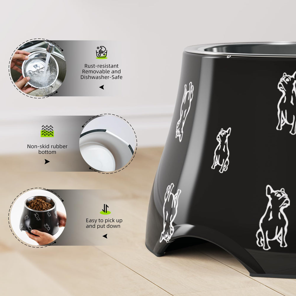 Super Design removable stainless steel bowl is dishwasher-safe for quick cleaning.