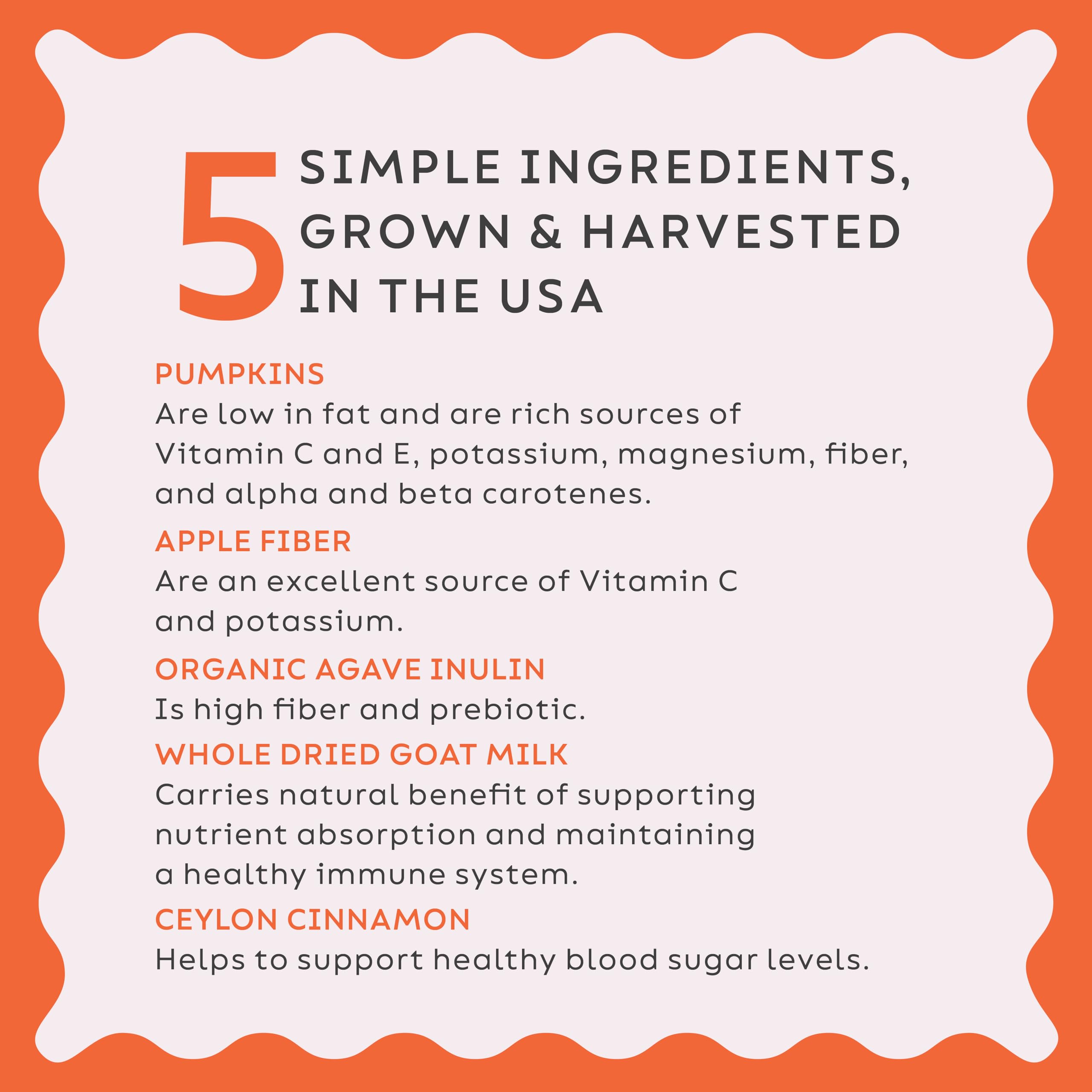 Super Snouts Organic Agave Inulin emphasizes natural prebiotic fiber for gut health.
