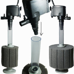 Super Sun operación silenciosa y eficiente para acuario tranquilo.