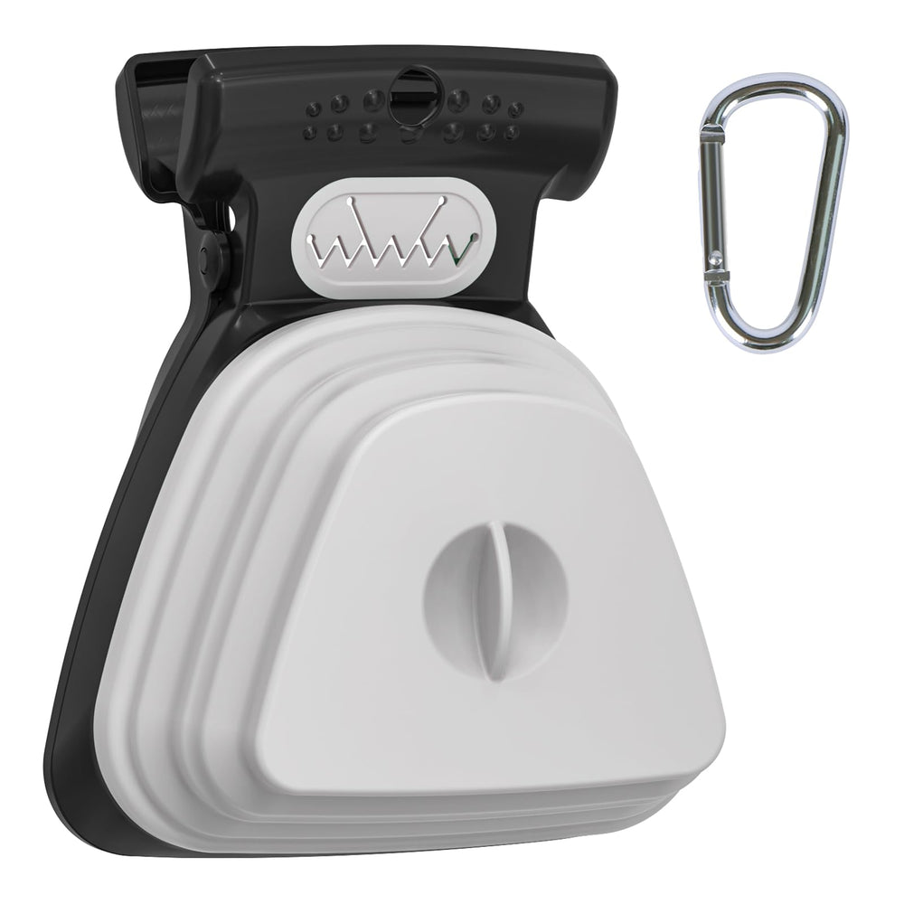 Super Design dog pooper scooper compact design enables easy cleaning on walks, keeping hands clean.