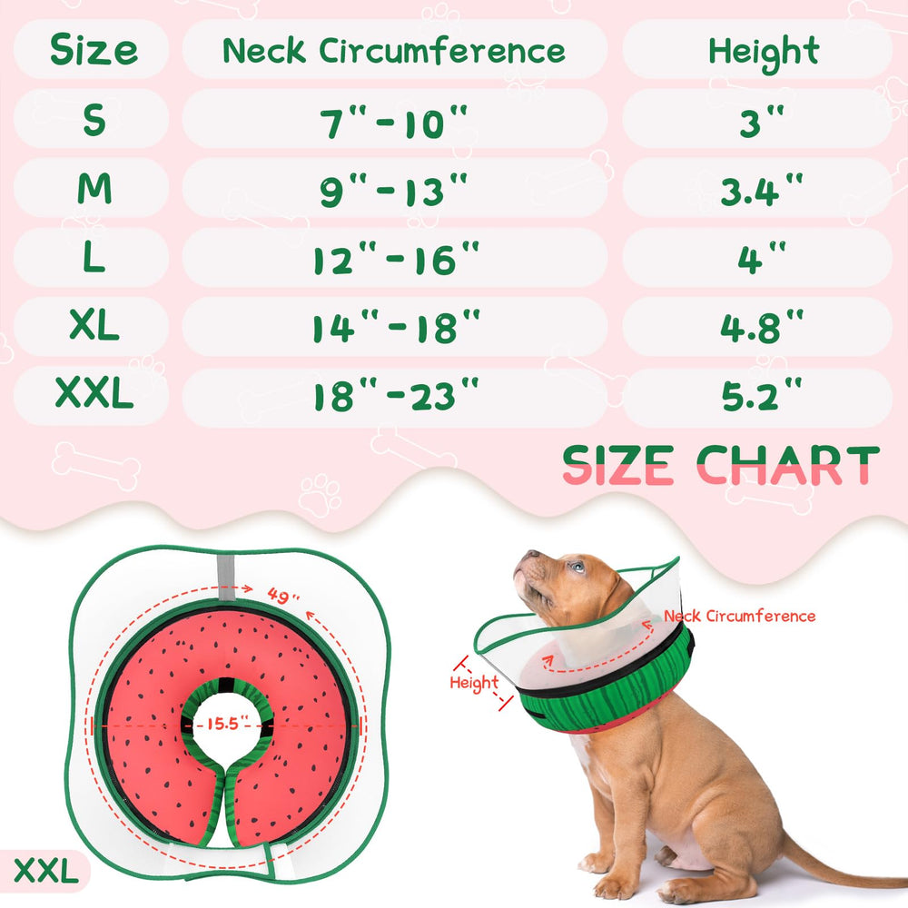 Supet adjustable hook-and-loop fit adapts to neck size for comfort.